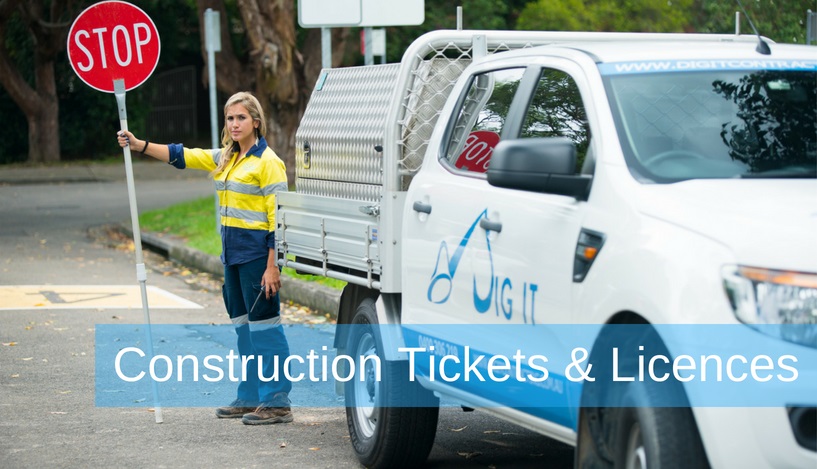 Construction Tickets & Licences
